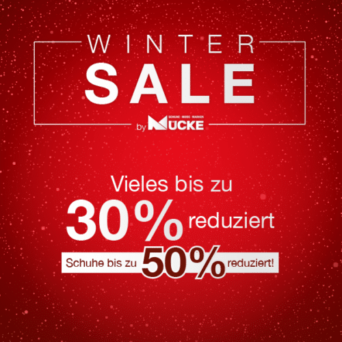 Winter Sale bei Mücke! Vieles bis zu 30% reduziert!